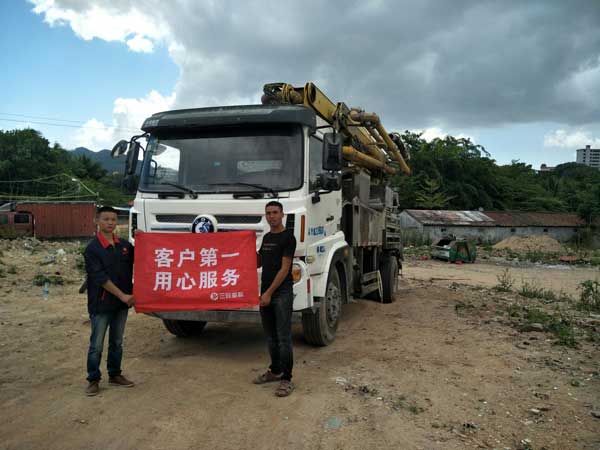 混凝土泵車 混凝土泵車