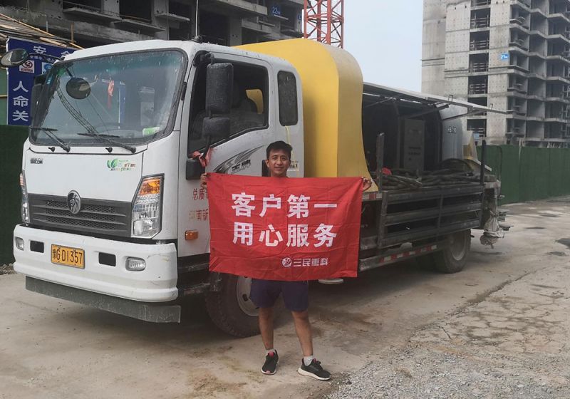 柴電混合動力車載攪拌泵車好用嗎?